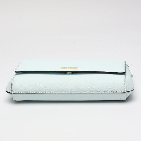 Kate Spade Shoulder Bag Leather Light Blue Handbag Crossbody 3Way Women