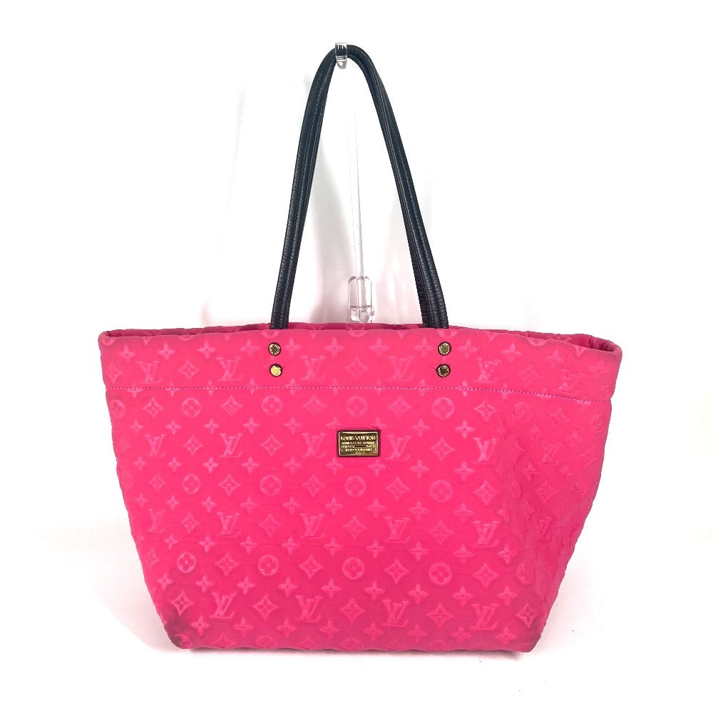 Louis Vuitton Shoulder Bag M92802 Microfiber Pink Cruise Line Scuba Mm