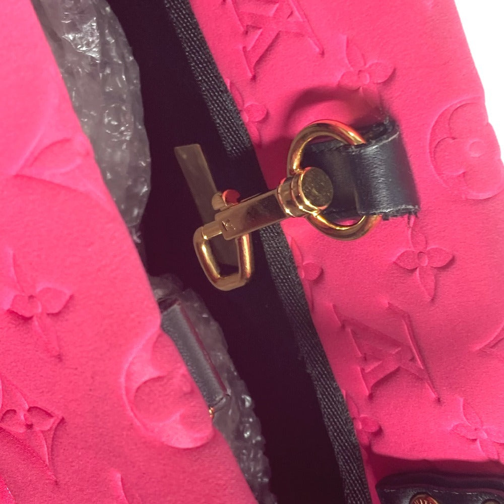 Louis Vuitton Shoulder Bag M92802 Microfiber Pink Cruise Line Scuba Mm