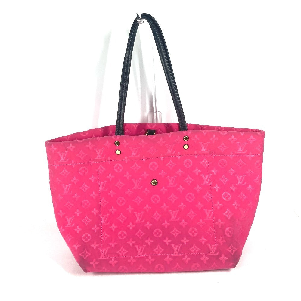 Louis Vuitton Shoulder Bag M92802 Microfiber Pink Cruise Line Scuba Mm