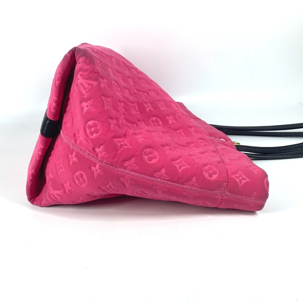 Louis Vuitton Shoulder Bag M92802 Microfiber Pink Cruise Line Scuba Mm