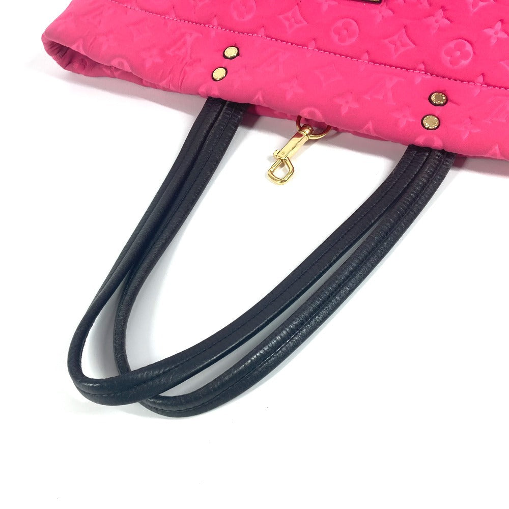 Louis Vuitton Shoulder Bag M92802 Microfiber Pink Cruise Line Scuba Mm