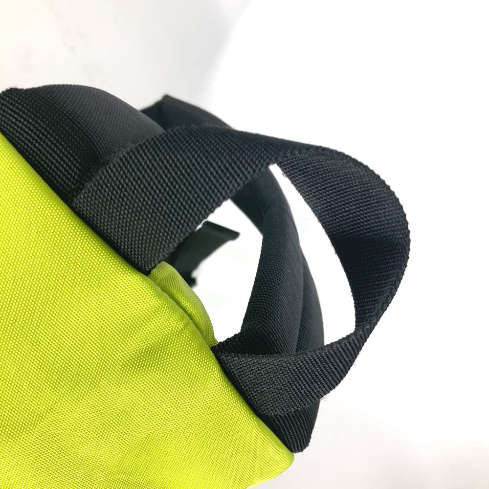 Balenciaga Backpack 558163 Nylon Canvas Yellow Explorer Logo Mens(Unisex)