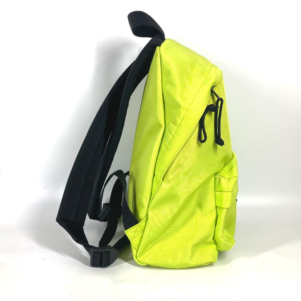Balenciaga Backpack 558163 Nylon Canvas Yellow Explorer Logo Mens(Unisex)