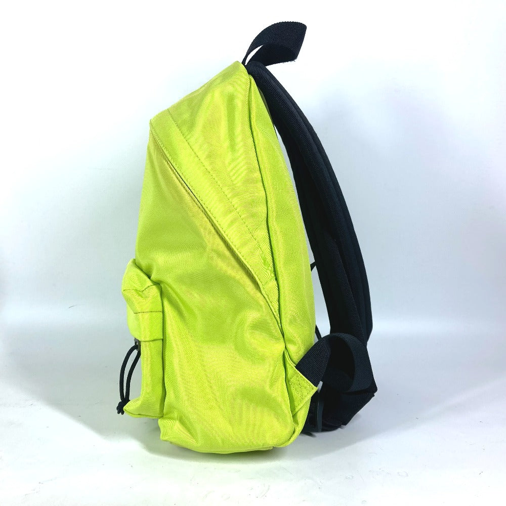 Balenciaga Backpack 558163 Nylon Canvas Yellow Explorer Logo Mens(Unisex)