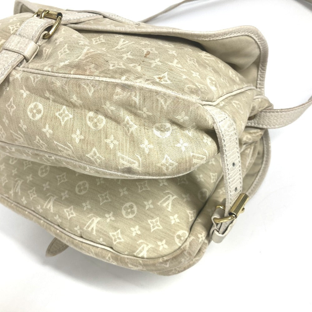 Louis Vuitton Shoulder Bag M95314 Monogram Mini-Lincanvas Beige Monogram Mini Run Saumur 30