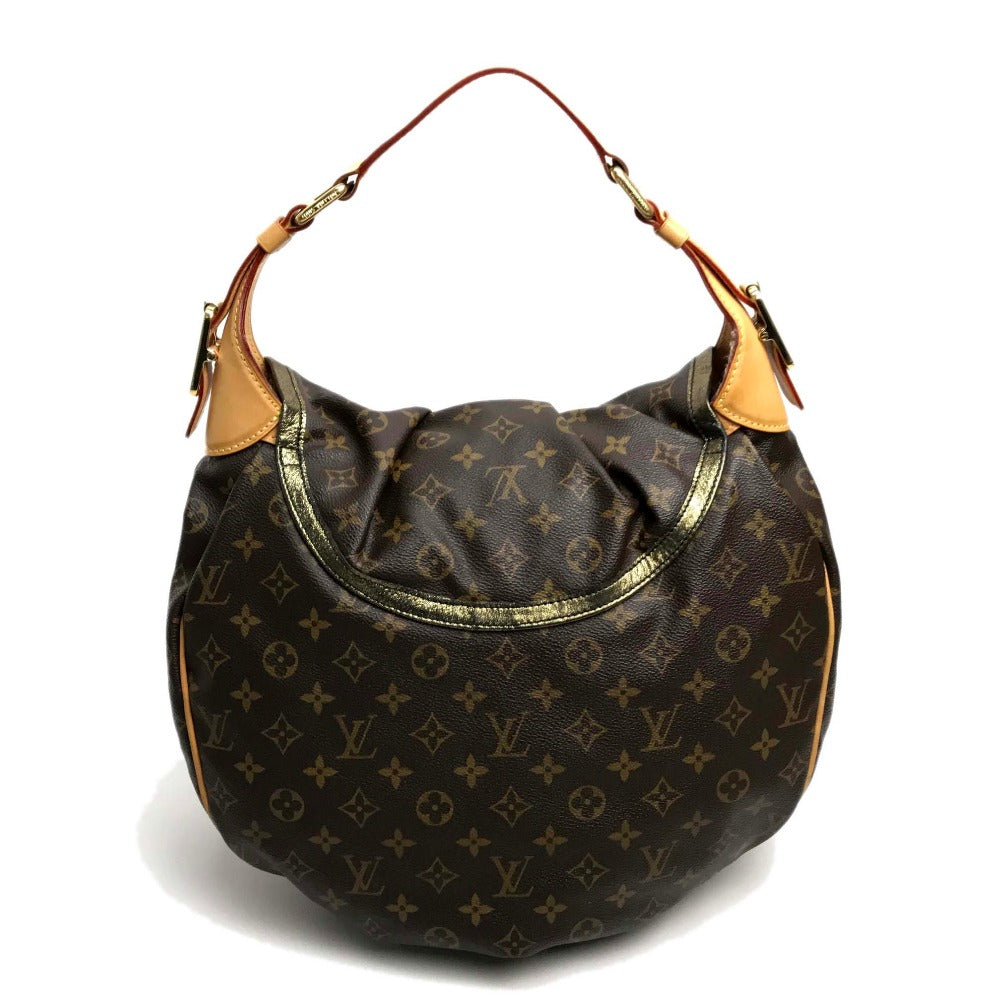Louis Vuitton Shoulder Bag M97015 Monogram Canvas Brown Monogram Kalahari Gm Women