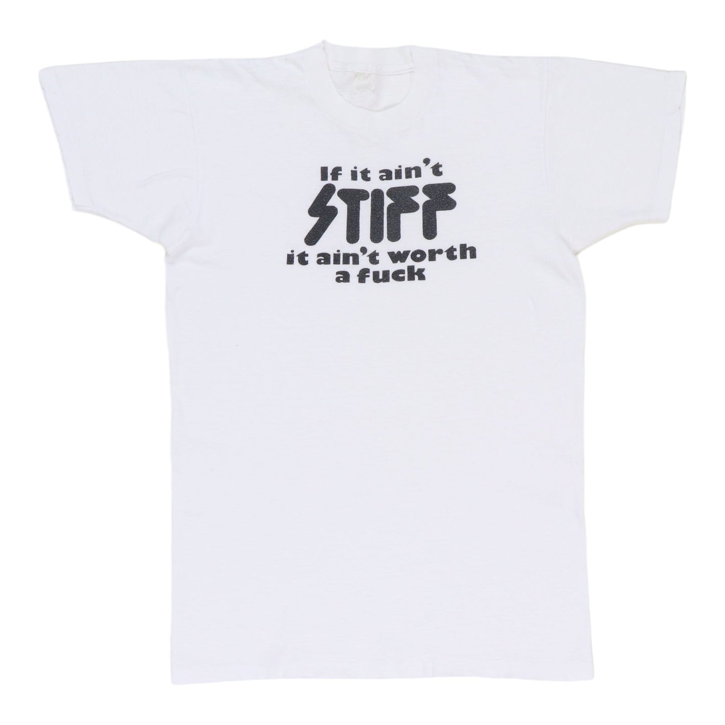 1970S Stiff Records Ain'T Worth A Fuck Shirt