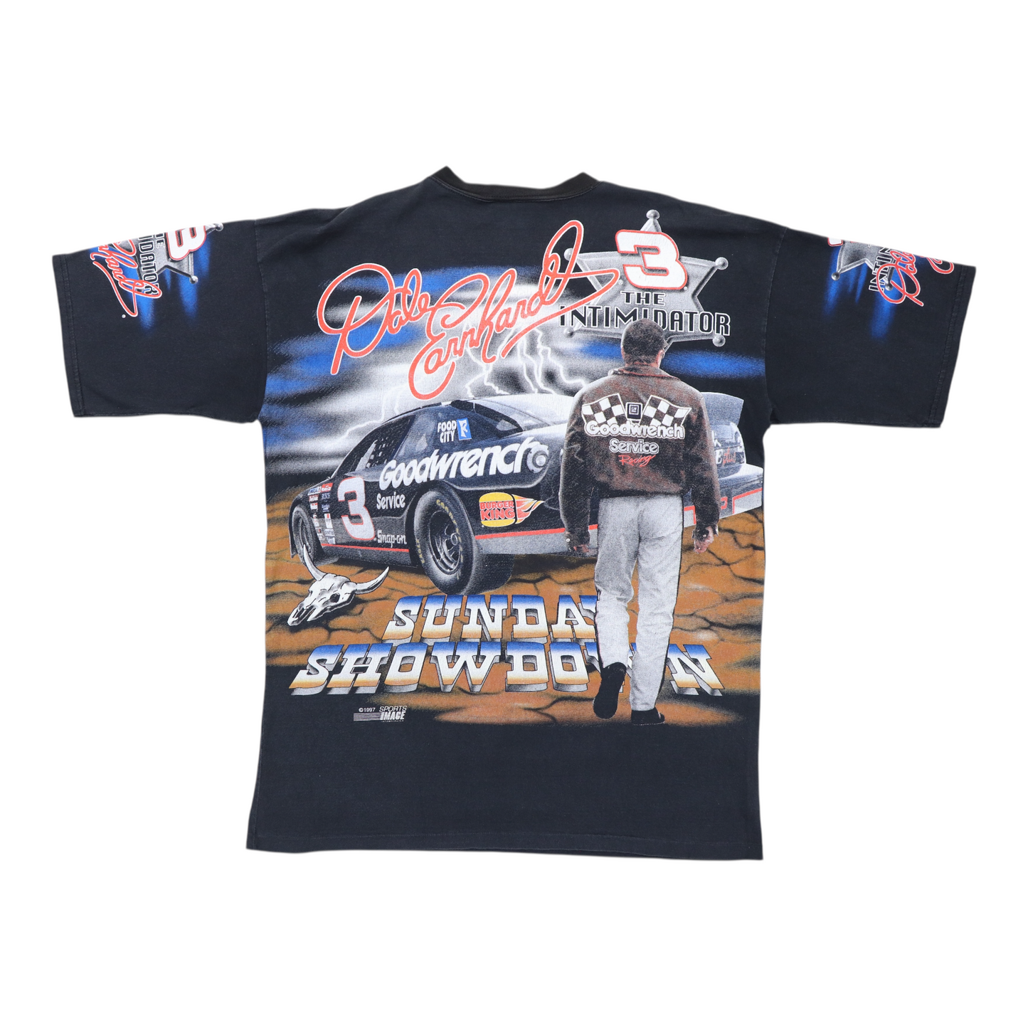1997 Dale Earnhardt 700 Horses All Over Print