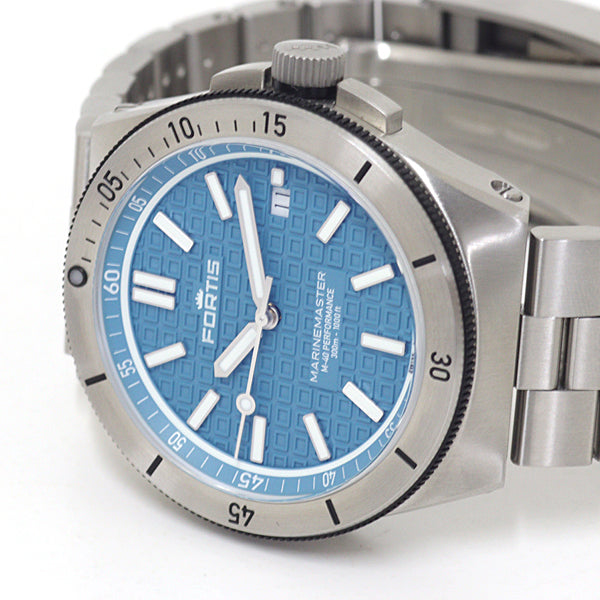 Fortis Watches W8120007 Stainless Steel Blue Marine Master Blue Dial