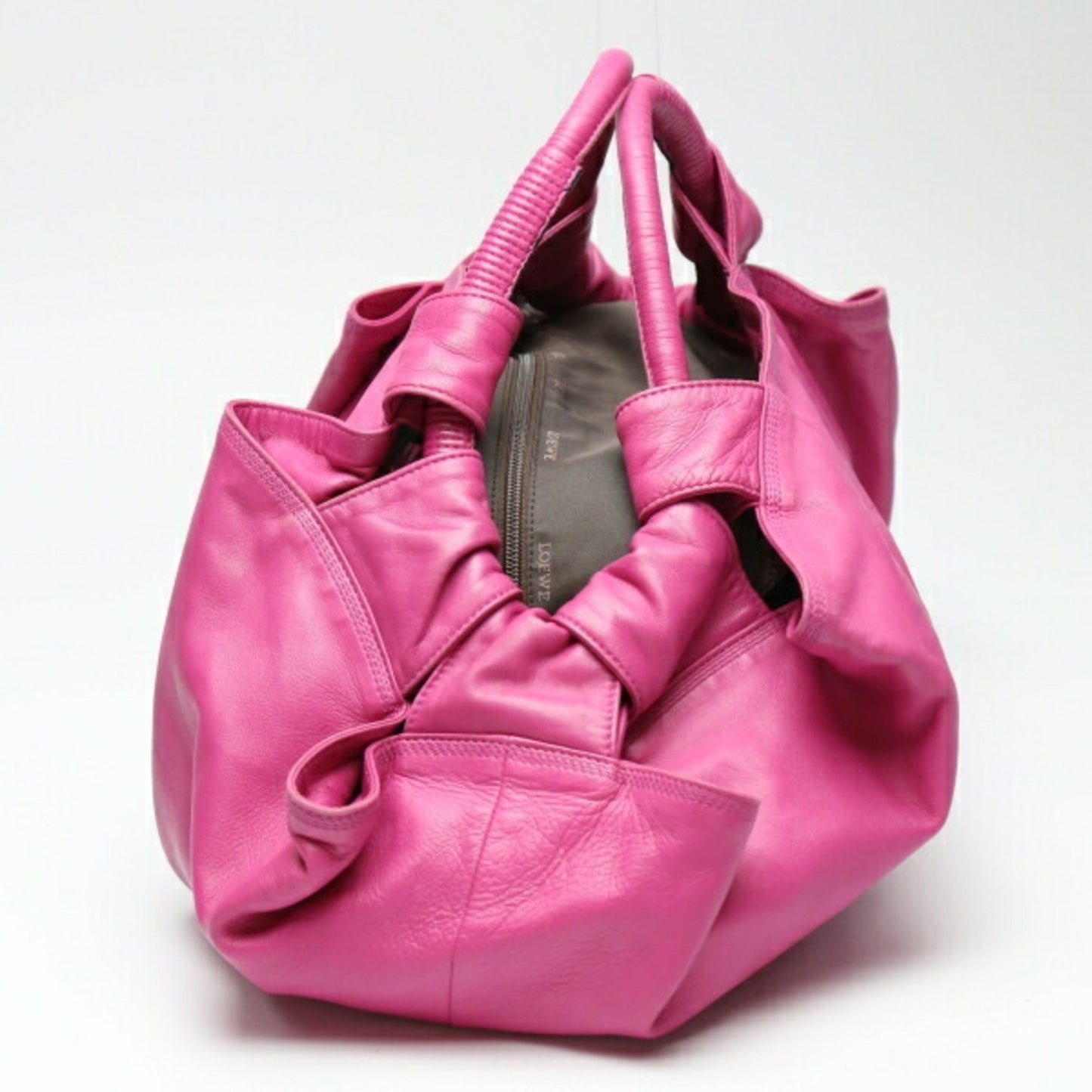 Loewe Tote Bag Leather Nappa Aire Pink Handbag