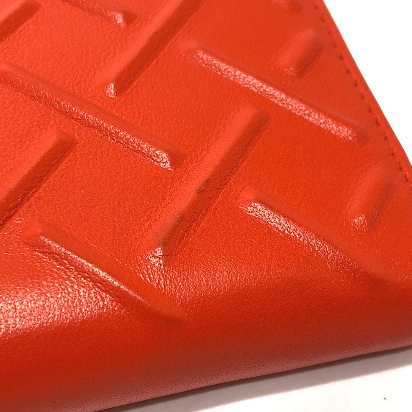 Bottega Veneta 593217 Long Wallet Orange Silverhardware