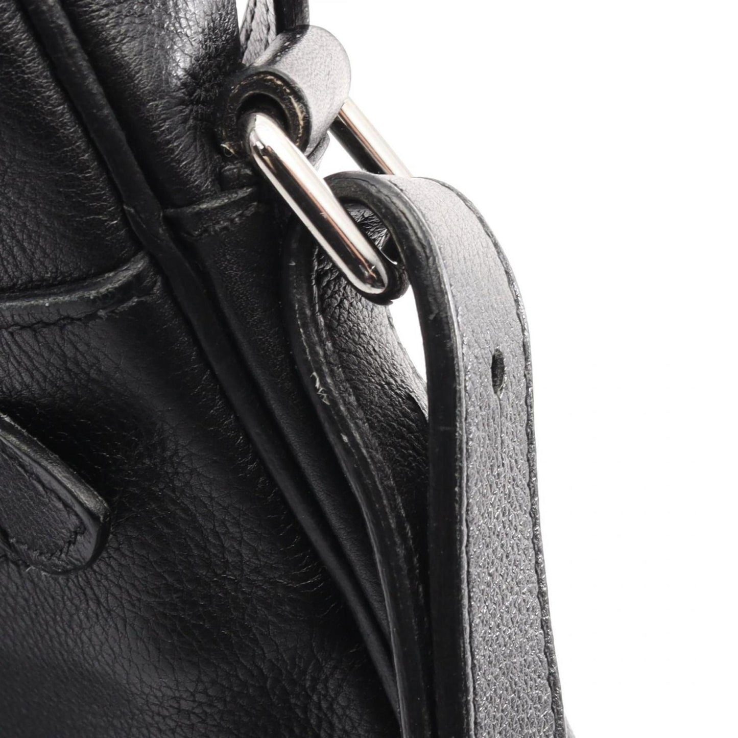 Hermes Herms Evergrain Leather Handbag