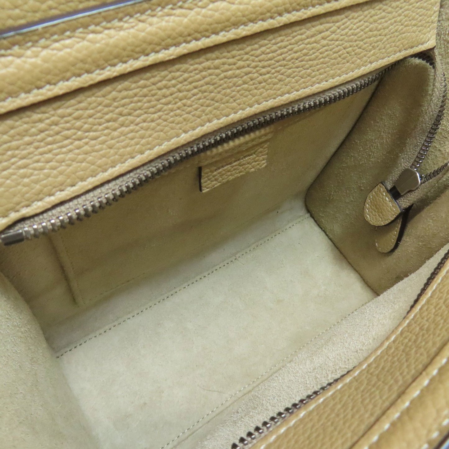 Celine Luggage Nano Handbag Calfskin