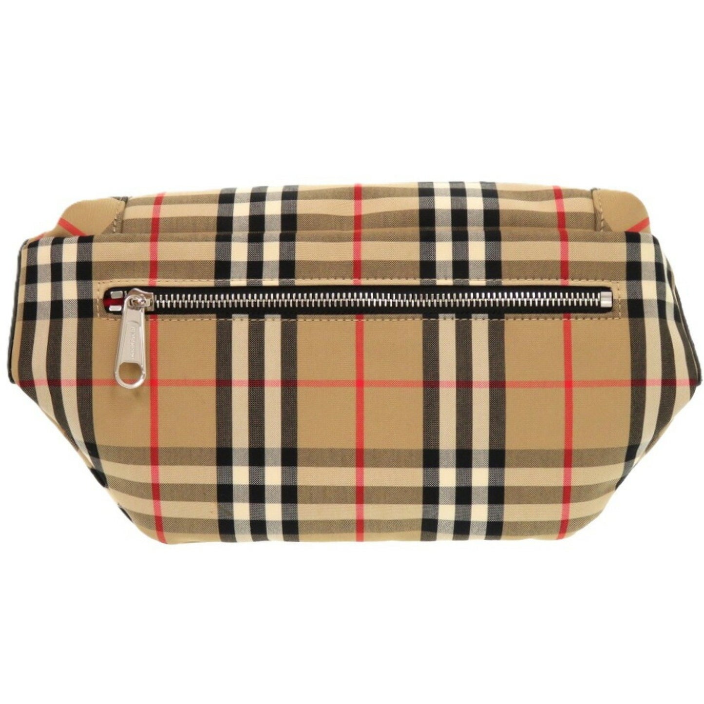 Like New Burberry 8010430 Cotton Polyester Beige Waist Bag 1427Burberry