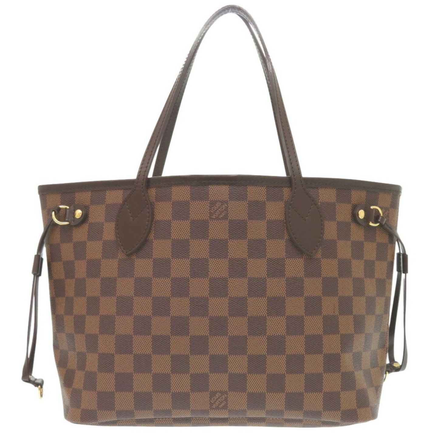 Louis Vuitton Neverfull Pm Damier N51109 Tote Bag Lv 0371Louis Vuitton