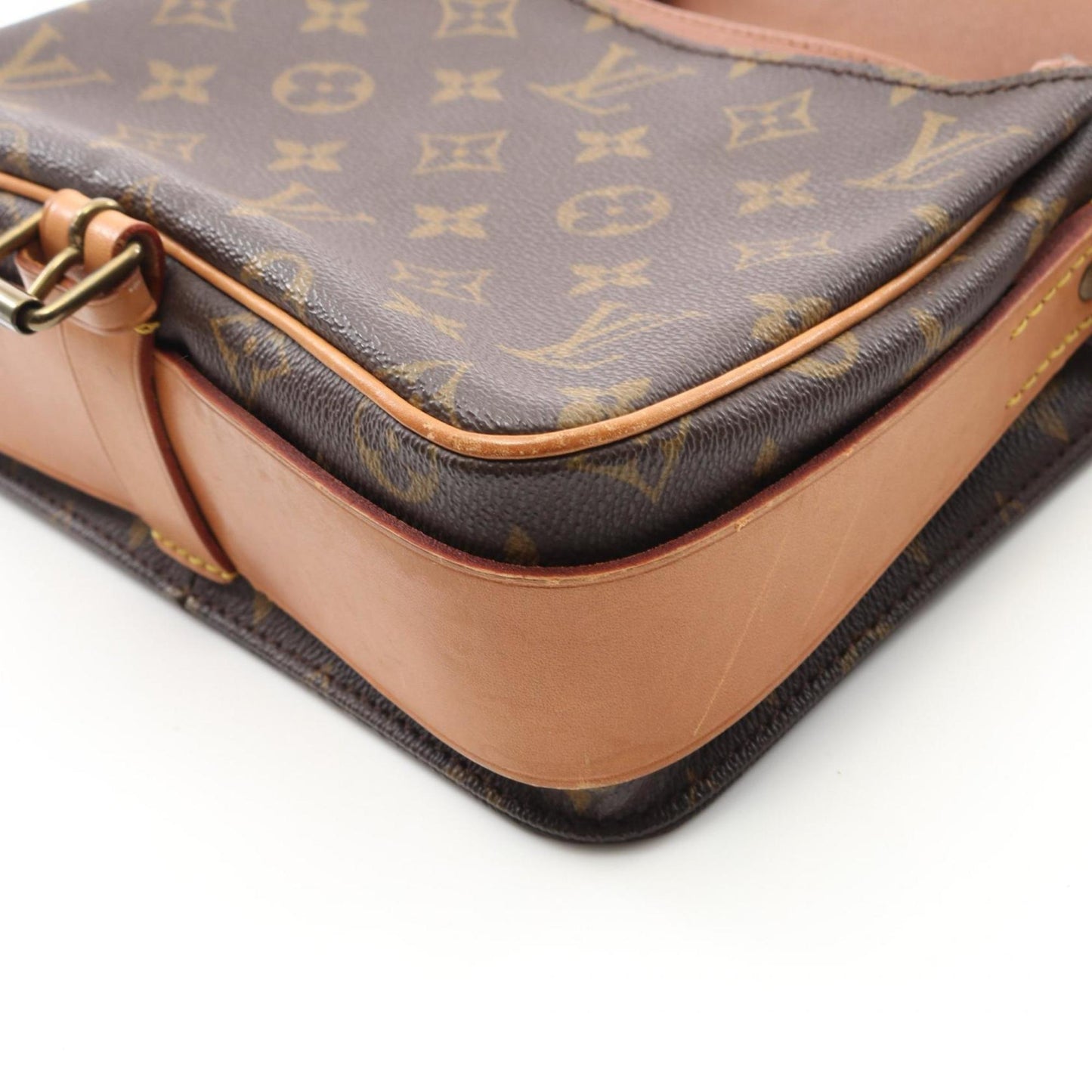 Louis Vuitton Louis Vuitton Cartesier Mm Shoulder Bag Coated Canvas Leather Monogram