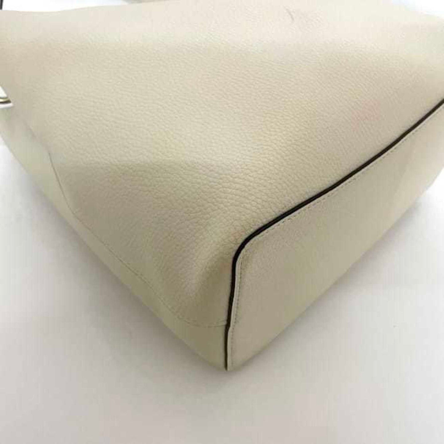 Coach 2Way Bag F-23331 White F34495 Leather Coach Crossbody Bucket