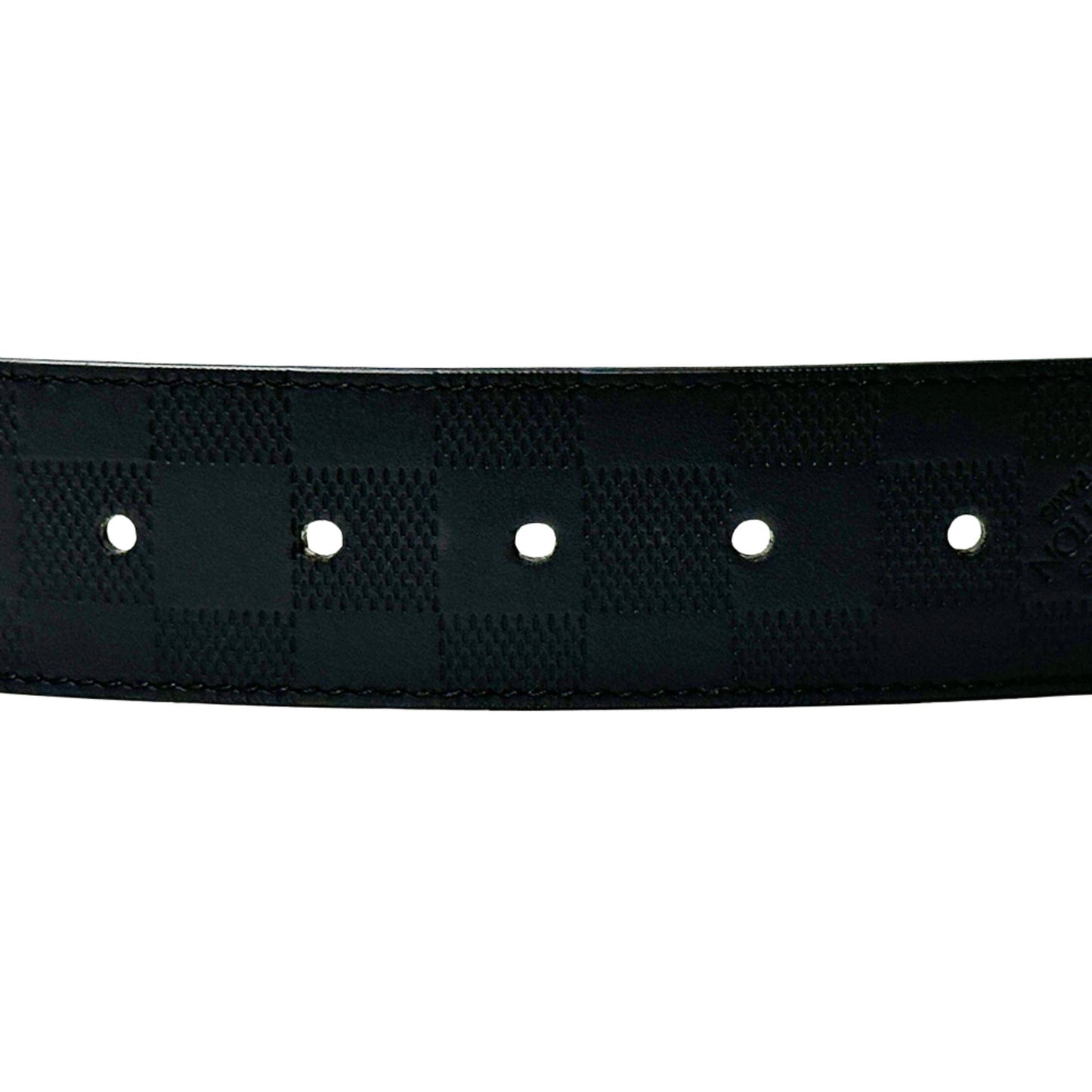 Louis Vuitton Damier Infini Men'S Leather Belt