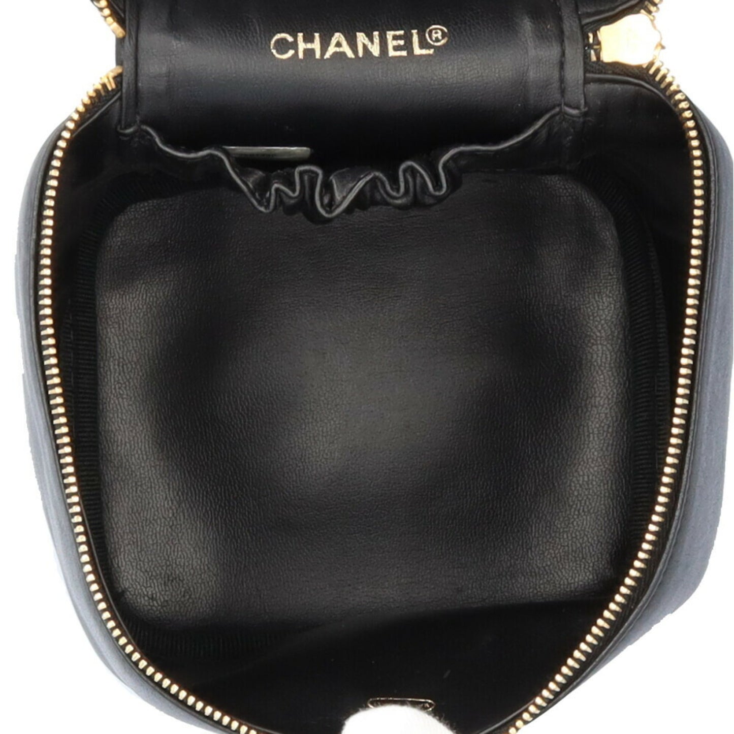 Chanel Vanity Lambskin Handbag A01619 Black
