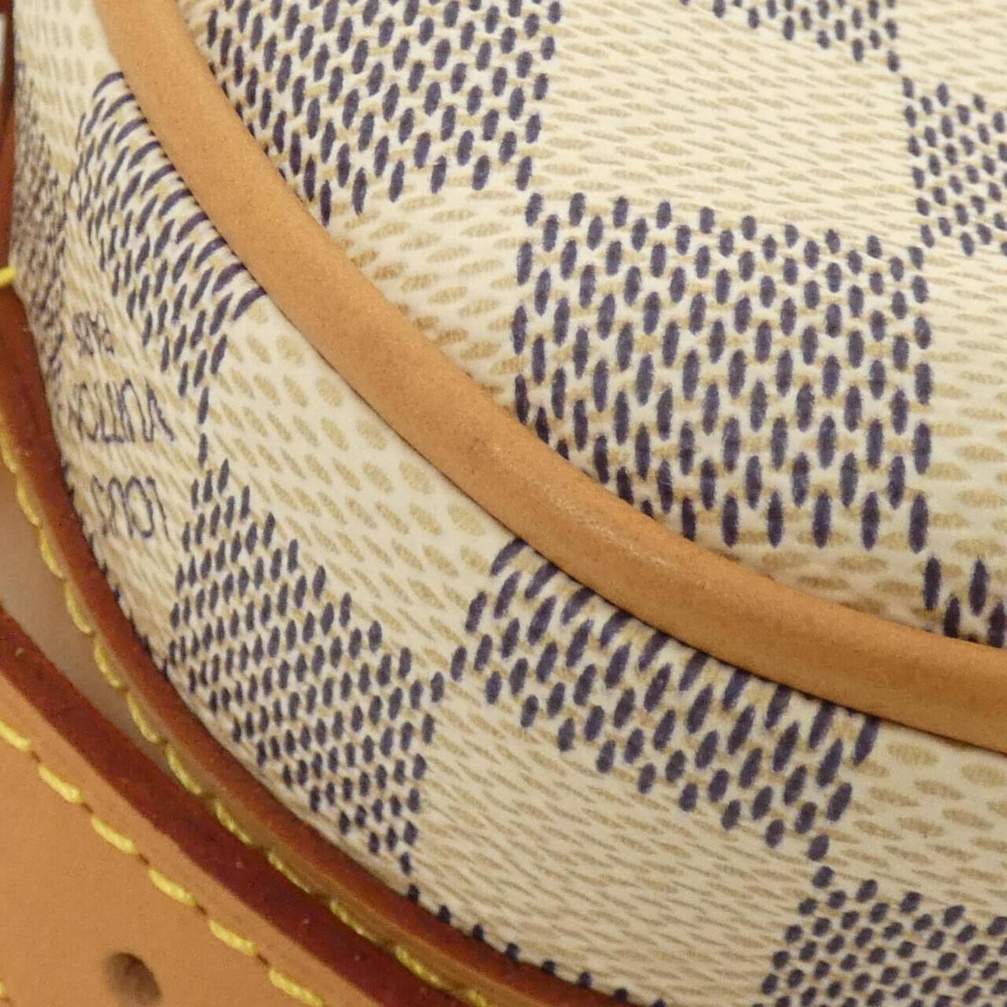 Louis Vuitton Damier Azur Boite Chapeau Souple Pm N40333 Shoulder Bag