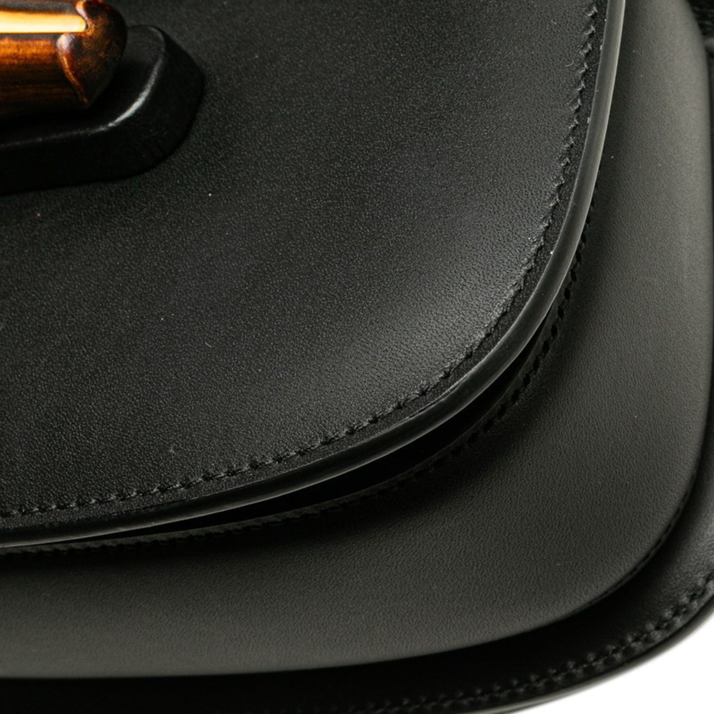 Gucci Bamboo 1947 Mini Belt Bag/Waist Bag 681137 Black Leather