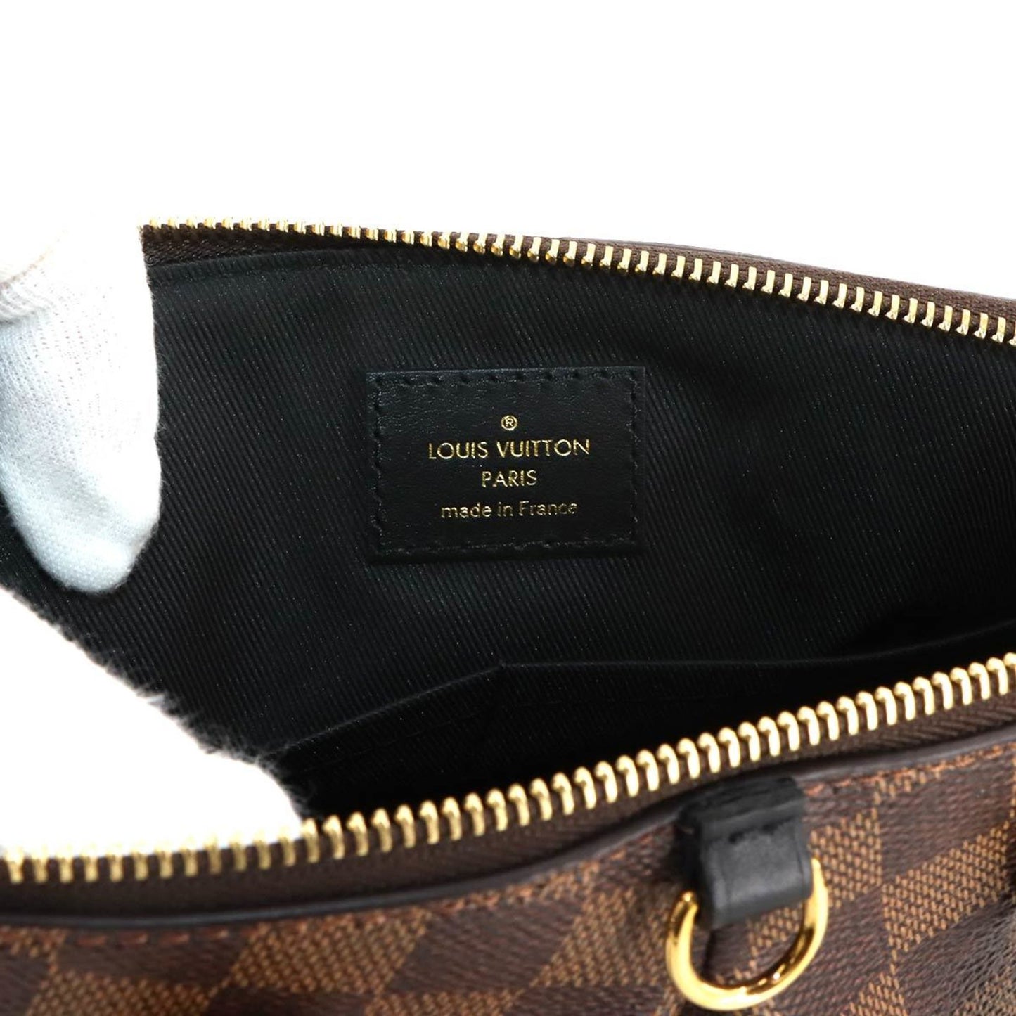 Louis Vuitton Damier Odeon Tote Pm 2-Way Ebene Handbag/Shoulder Bag N45282 Rfid