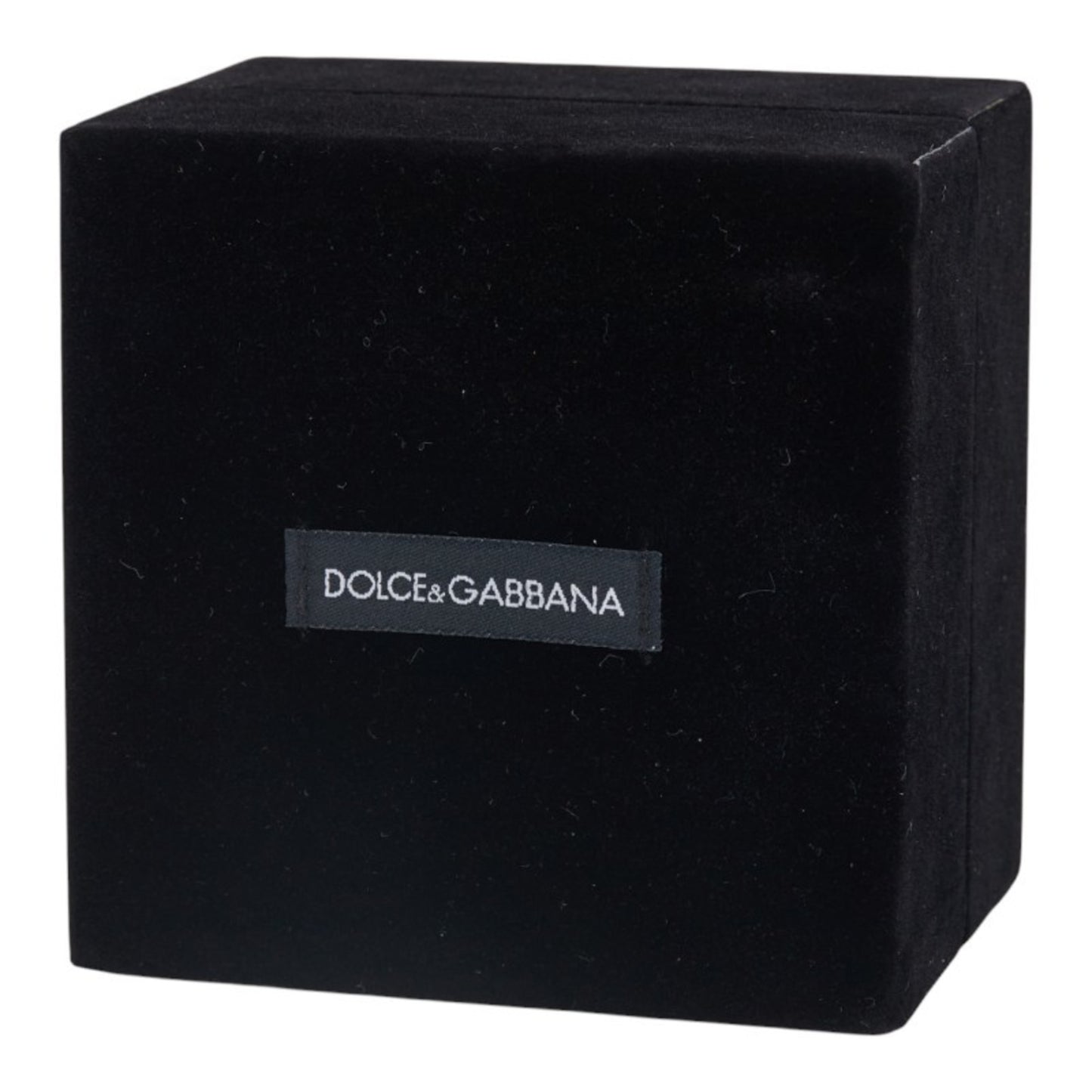 Dolce & Gabbana Dg Logo Clover Chain Motif Cufflinks In Gold