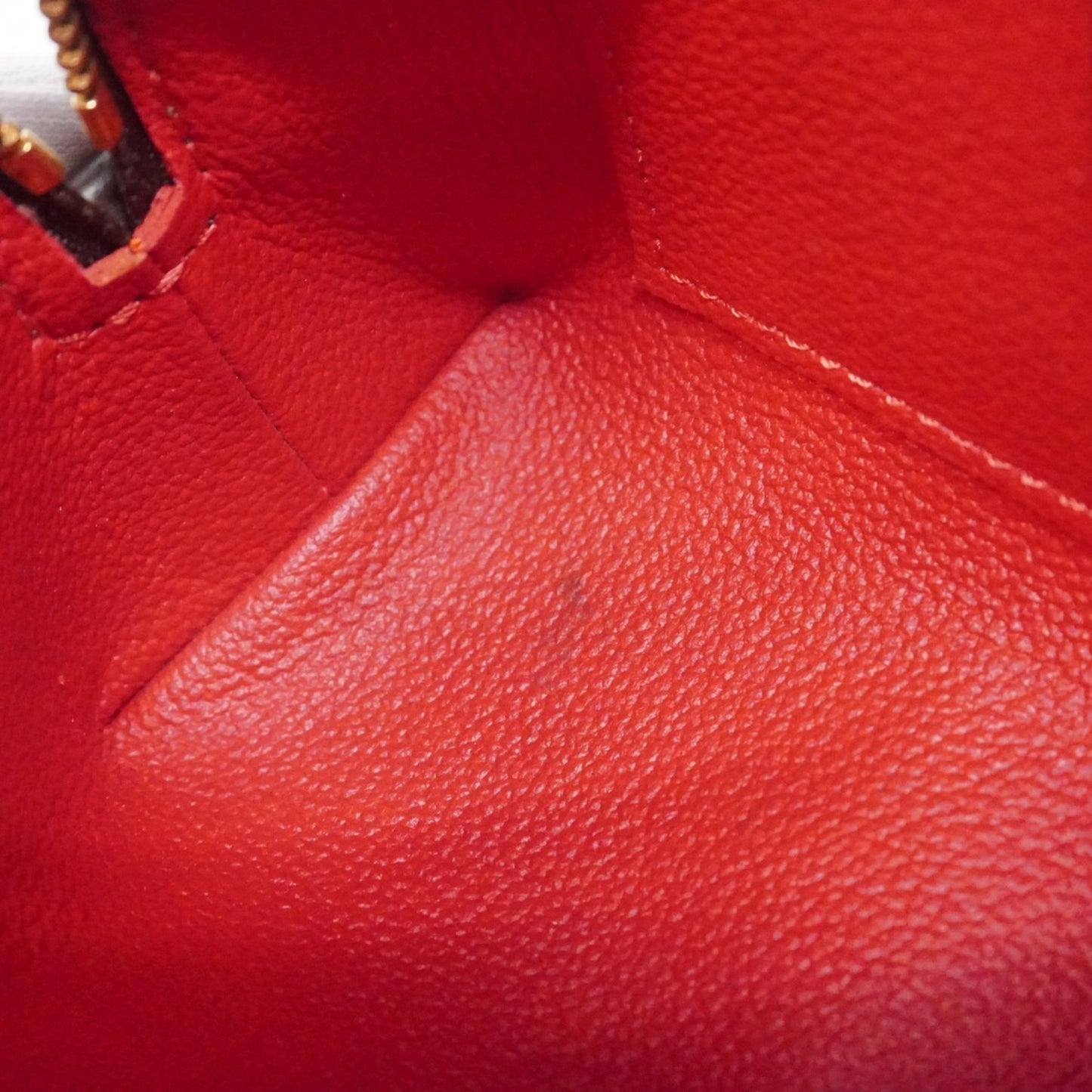 Louis Vuitton Damier Pochette Tick Pm Pouch N47516 Ebene