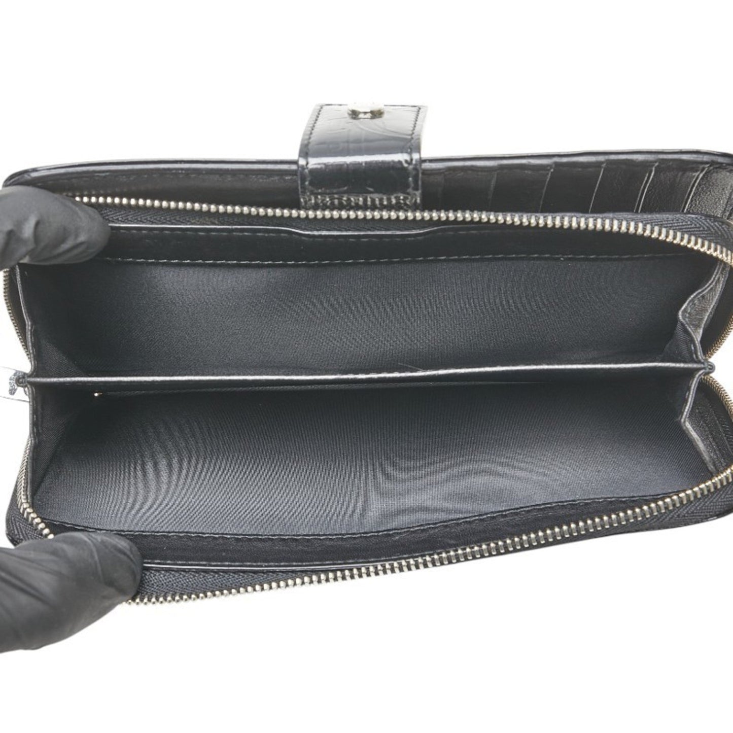 Christian Dior Dior Trotter Round Zip Wallet