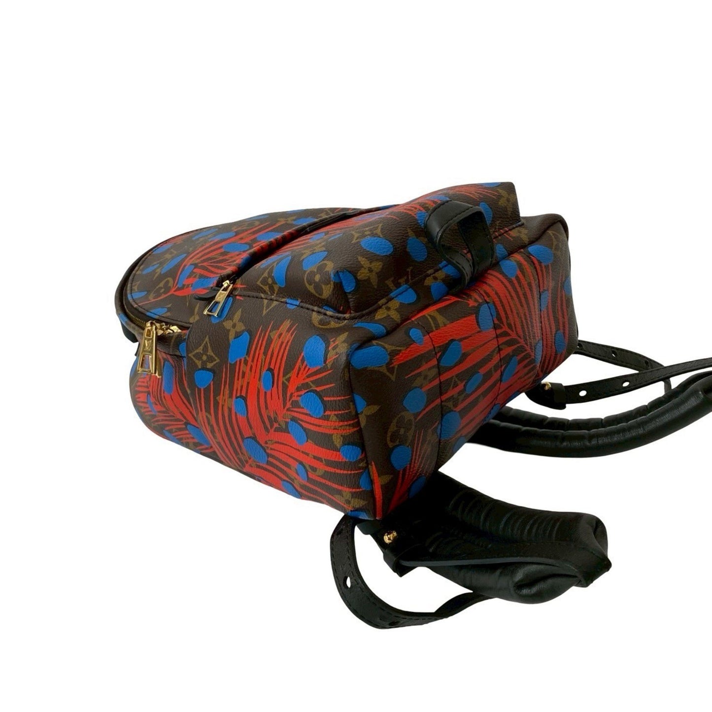 Louis Vuitton Palm Springs Monogram Jungle Dot Leather Backpack/Daypack