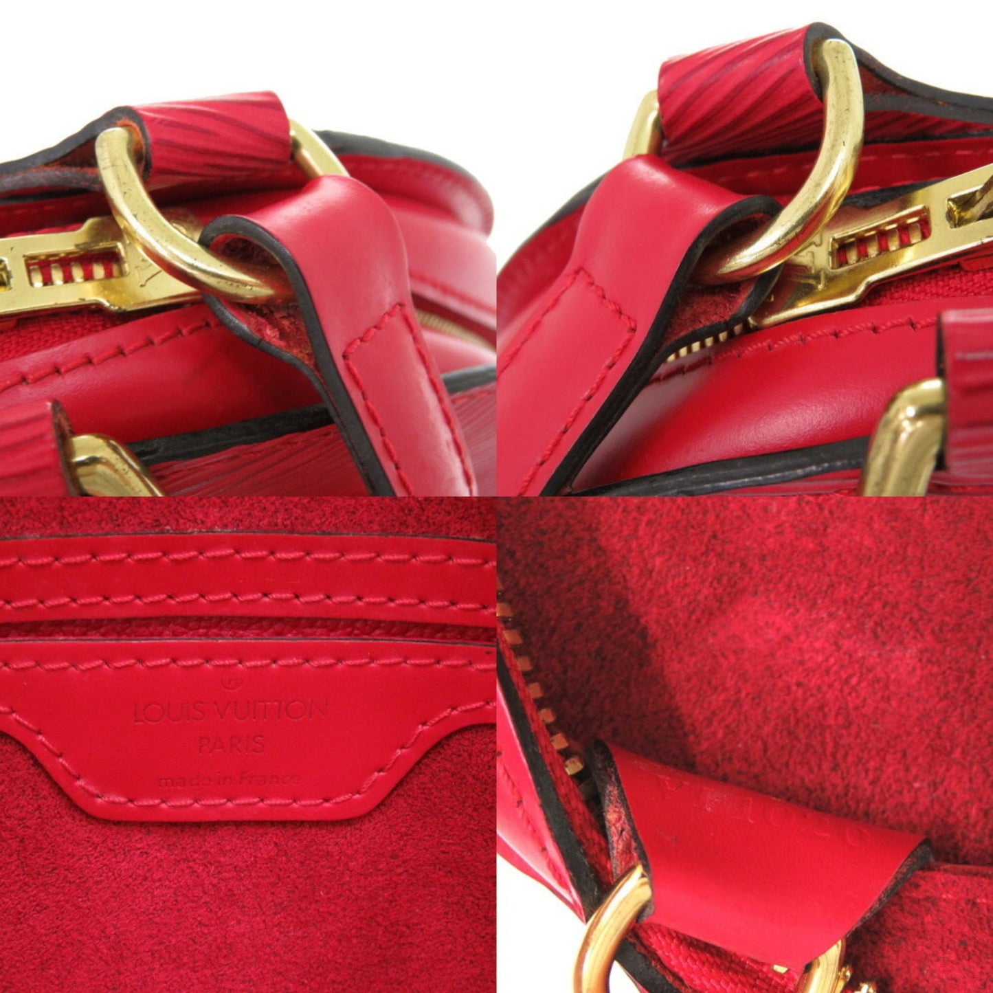 Louis Vuitton Mabillon Epi Castilian Red M52237 Backpack Bag Lv 1850 Louis Vuitton
