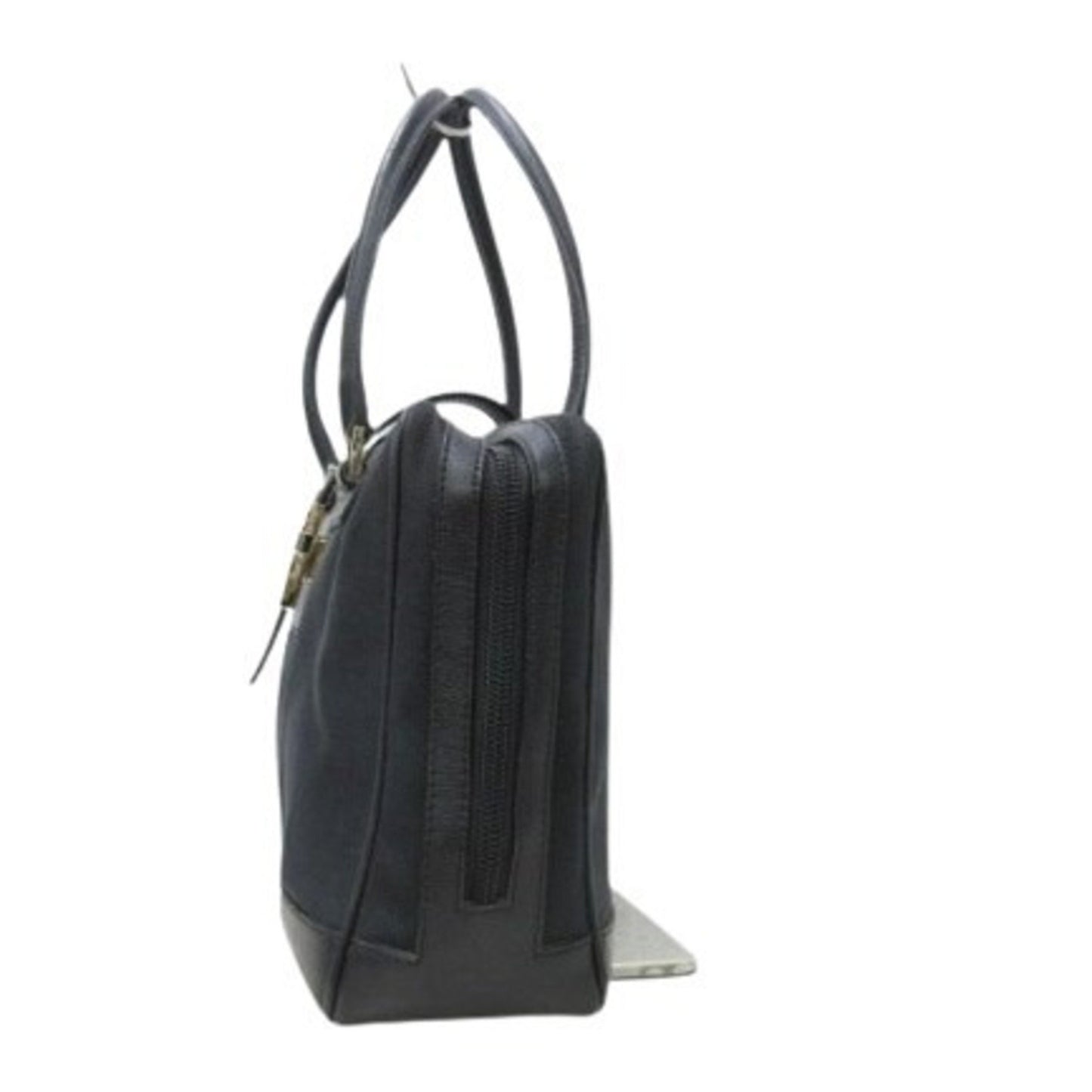 Gucci Gucci Handbag G 001-5155 Black Canvas X Leather