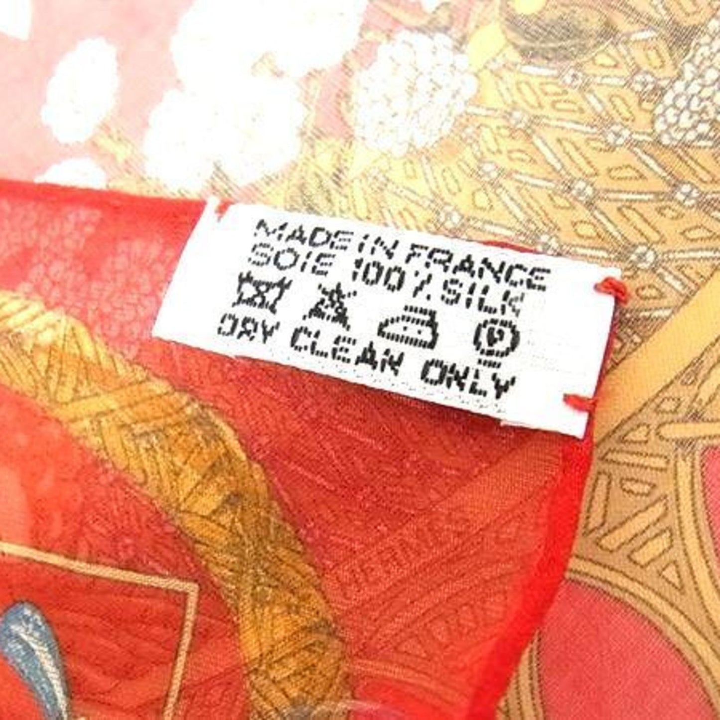 Hermes Amours Carr 40 Scarf - Red Multicolor