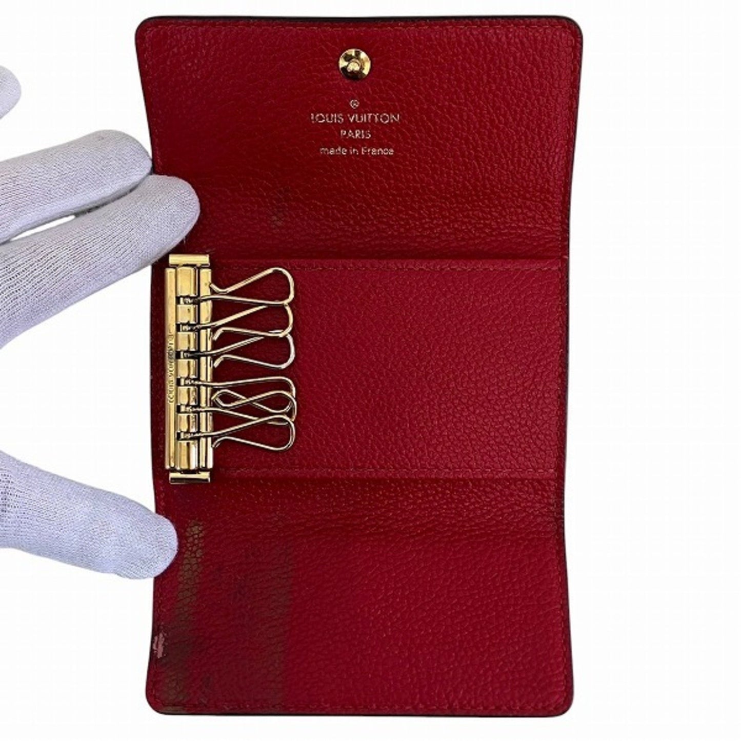 Louis Vuitton Monogram Empreinte Multicle 6 M63708 Key Case