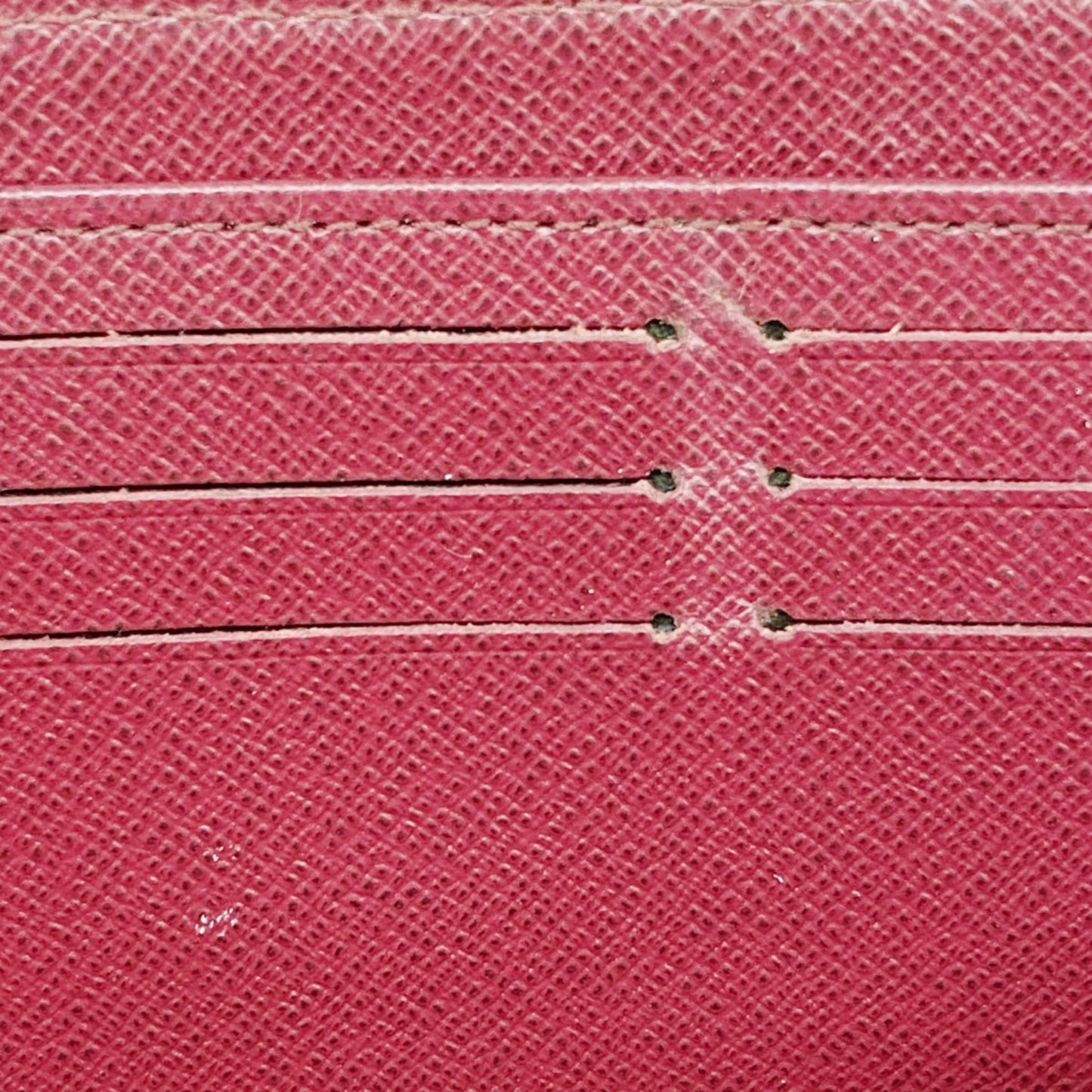 Louis Vuitton Monogram Zippy Wallet M41895 Brown Fuchsia
