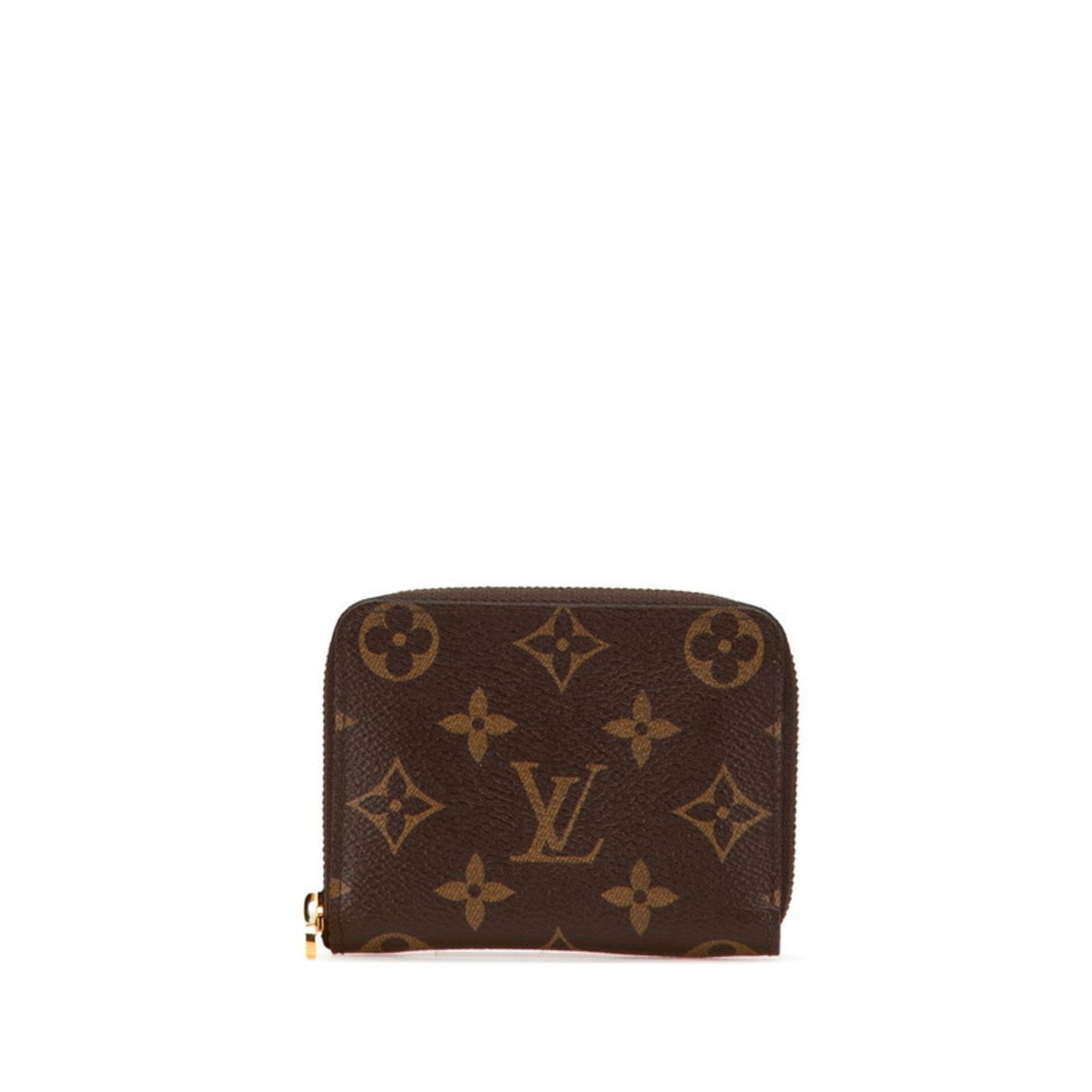Louis Vuitton Monogram Zippy Coin Purse M60067 Brown Leather