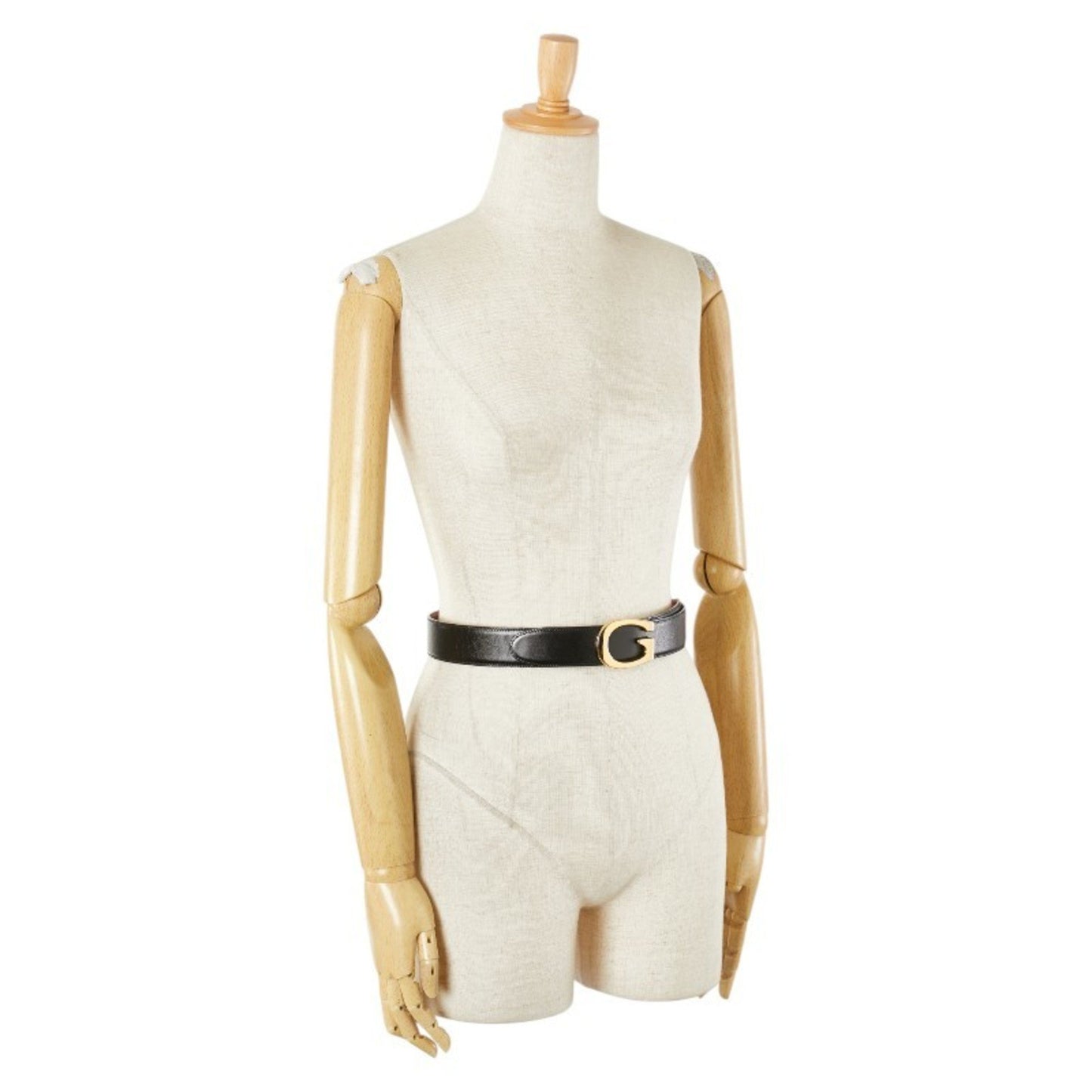 Gucci G Logo Belt Size: 70 28 036 519 Black Brown Leather