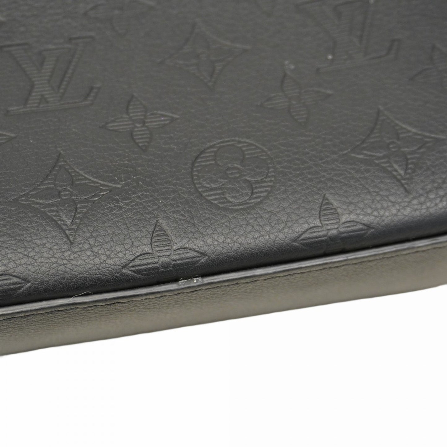 Louis Vuitton Monogram Shadow Trio Shoulder Bag M46602 Noir