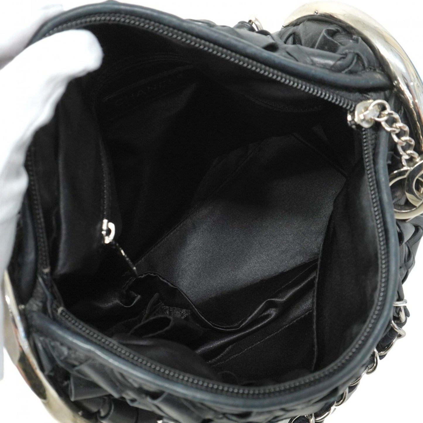 Chanel Handbag Chain Lambskin Black