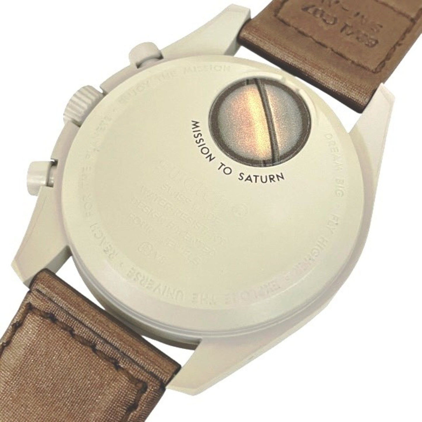 Omega X Swatch Moonswatch Mission To Saturn So33T100 Quartz