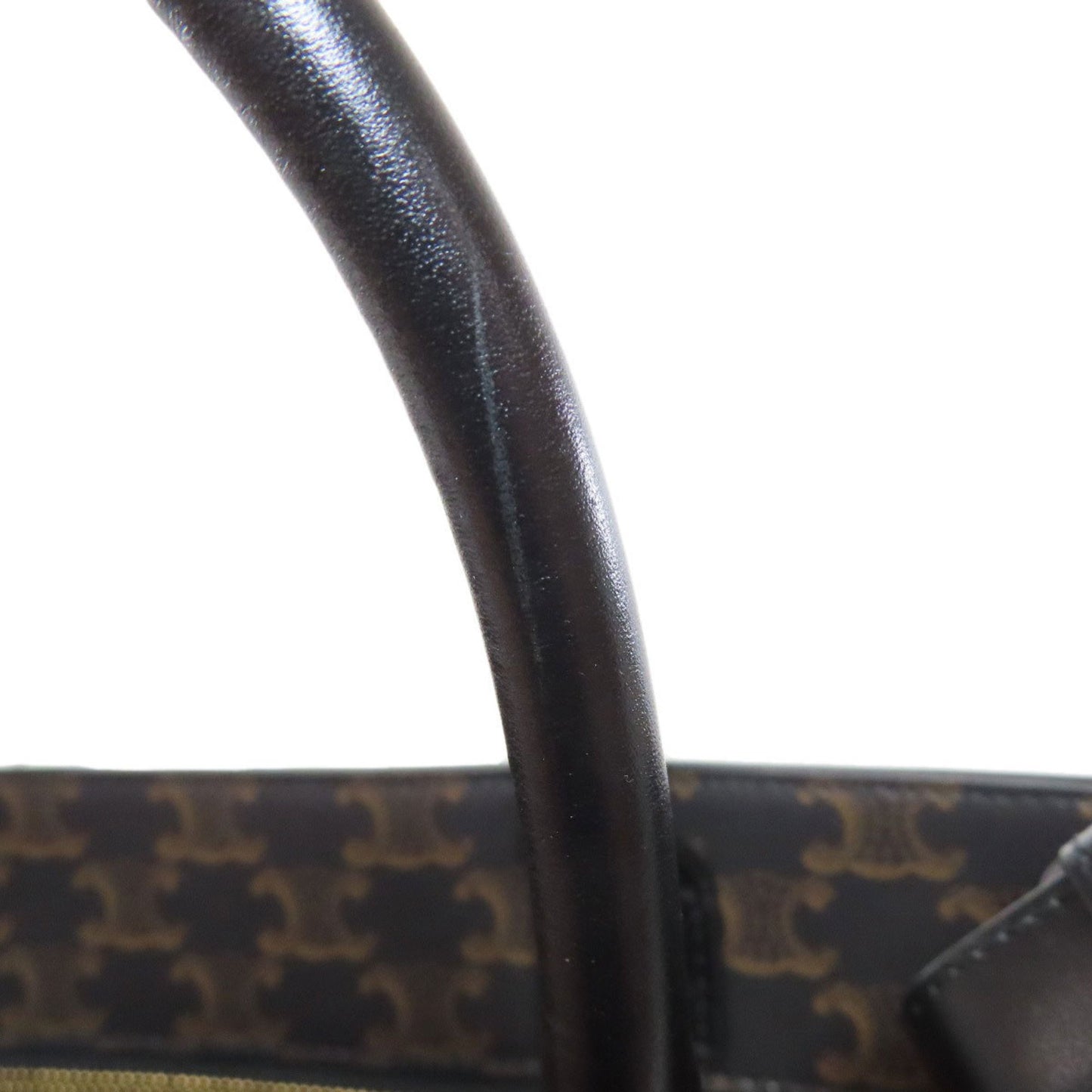 Celine Vertical Cabas Triomphe 2-Way Handbag Pvc