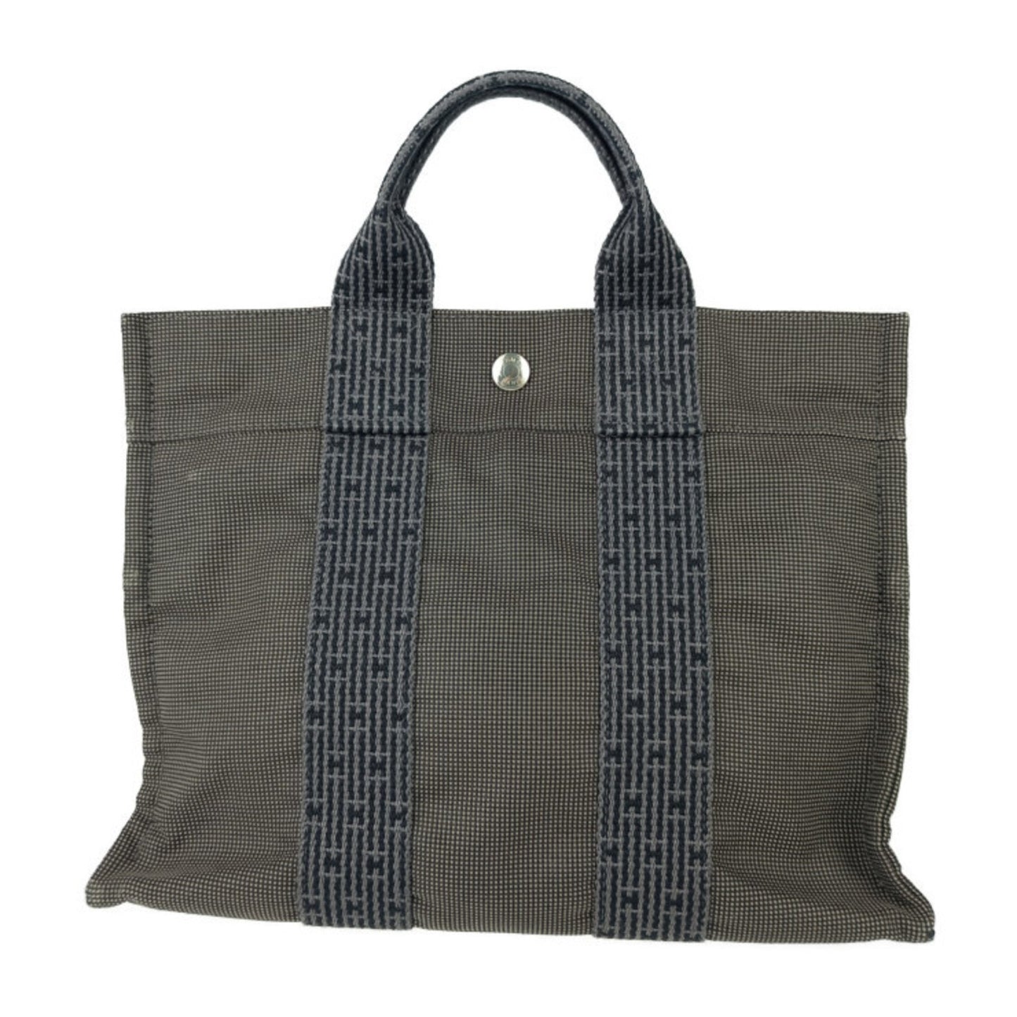 Hermes Hermes Tote Bag Air Line Pm Grey Canvas