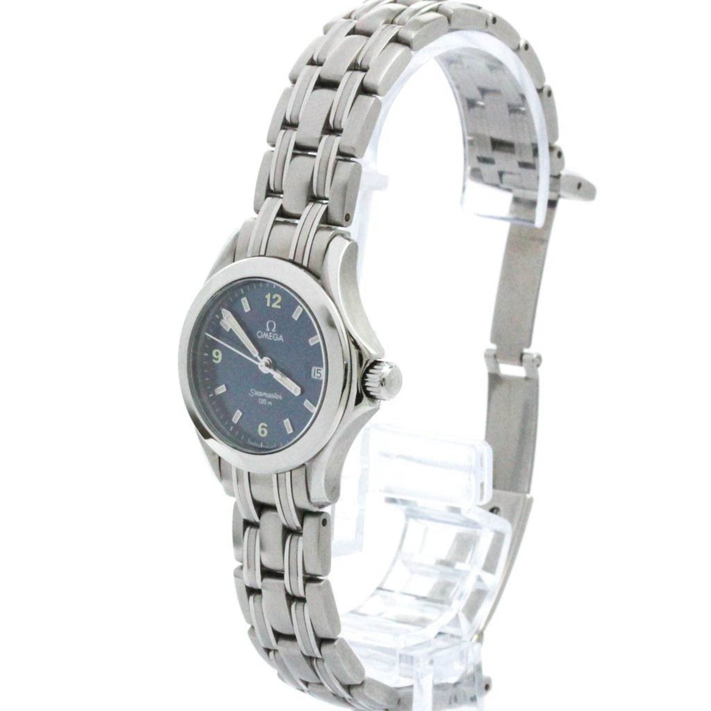 Polished Omega Seamaster 120M Steel Quartz