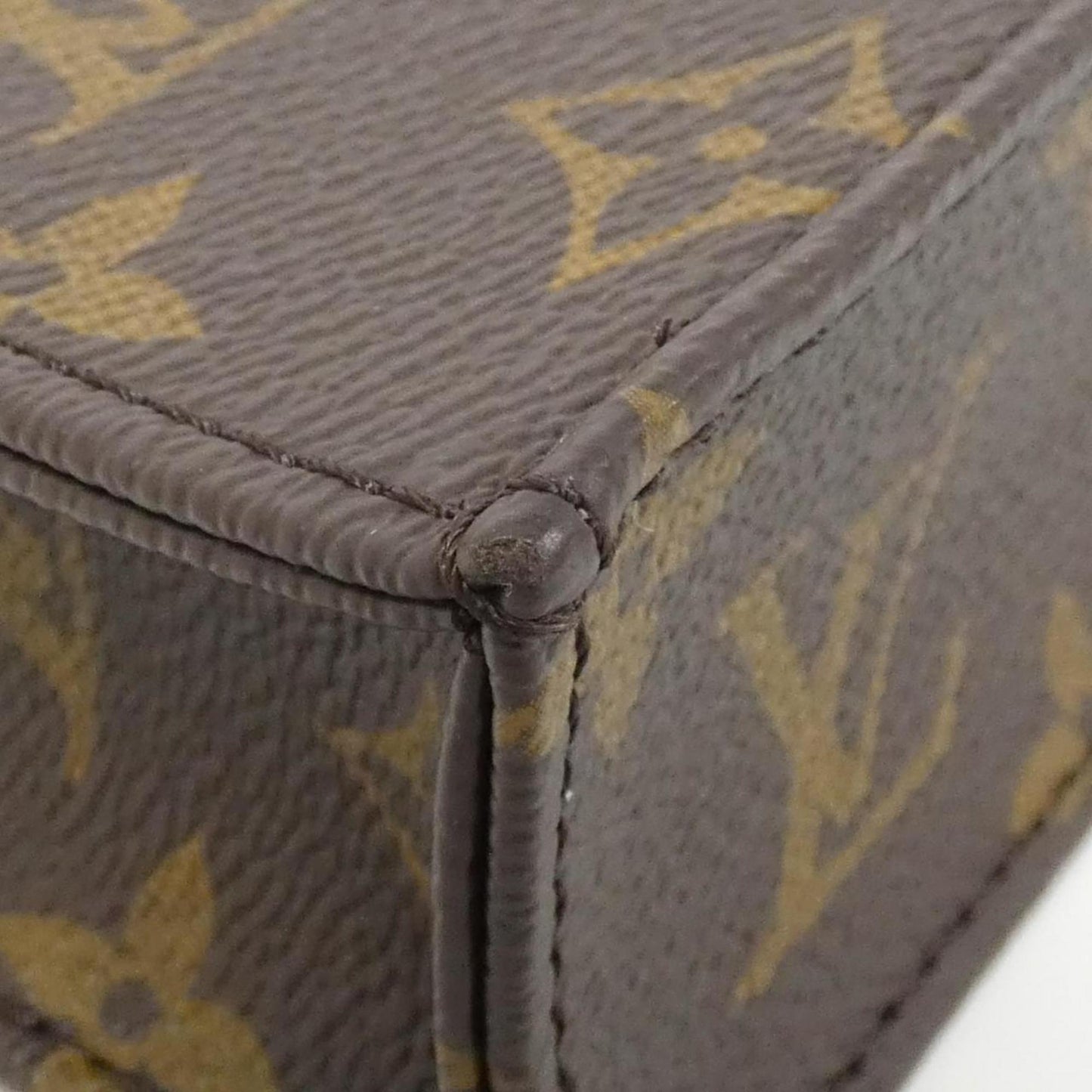 Louis Vuitton Monogram Petite Sac Plat M81295 Handbag