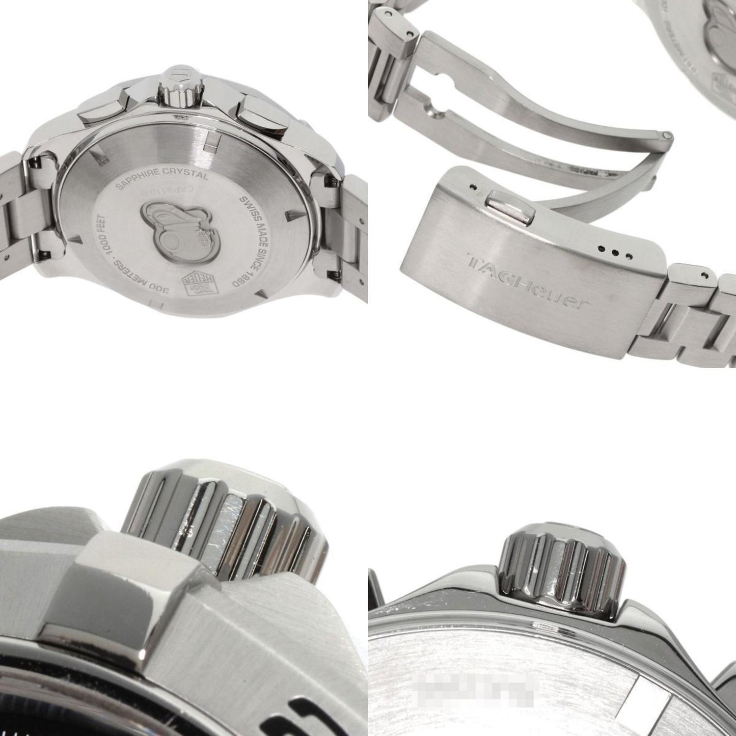 Tag Heuer Aquaracer Watch Stainless Steel Ss