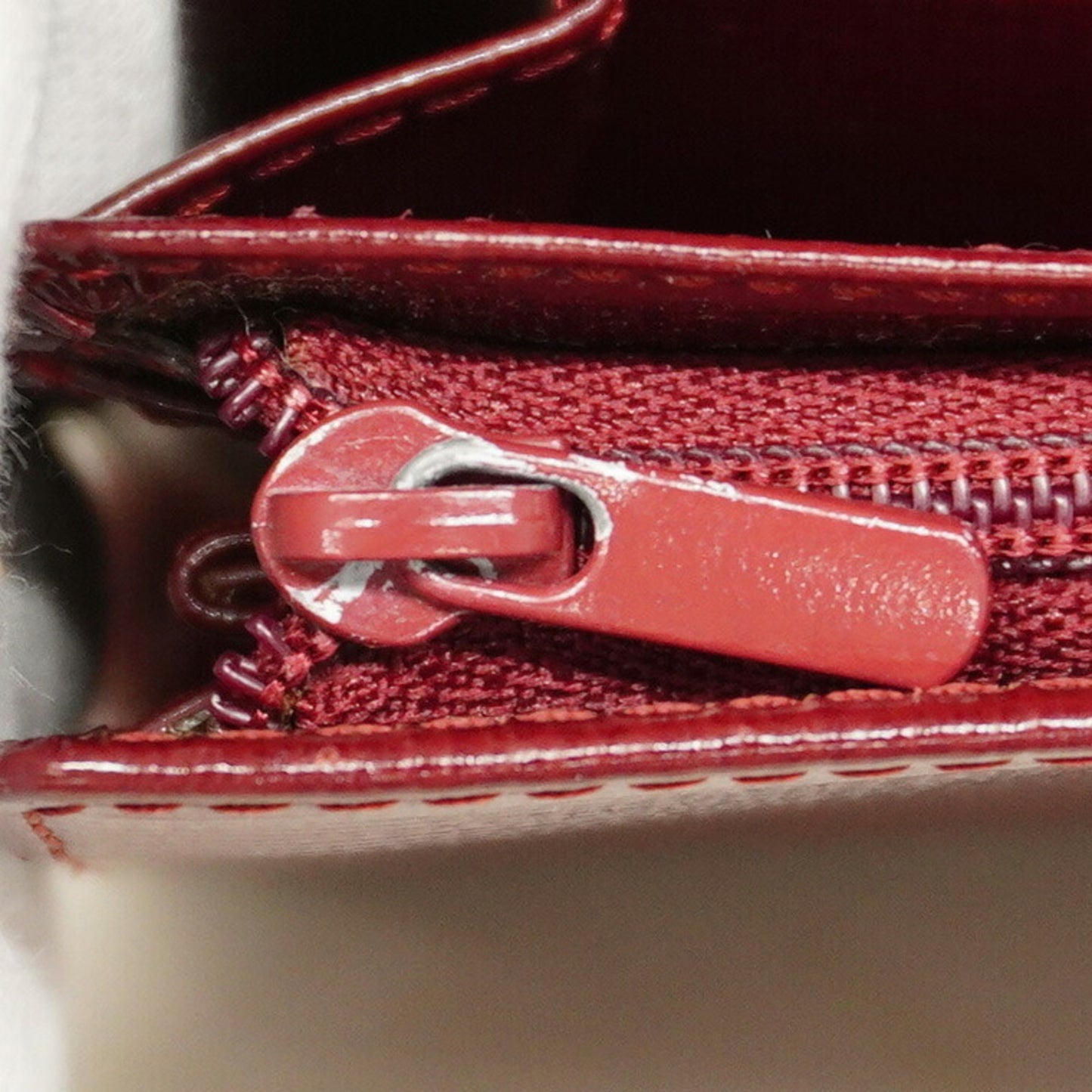 Cartier Must Leather Wallet Bordeaux