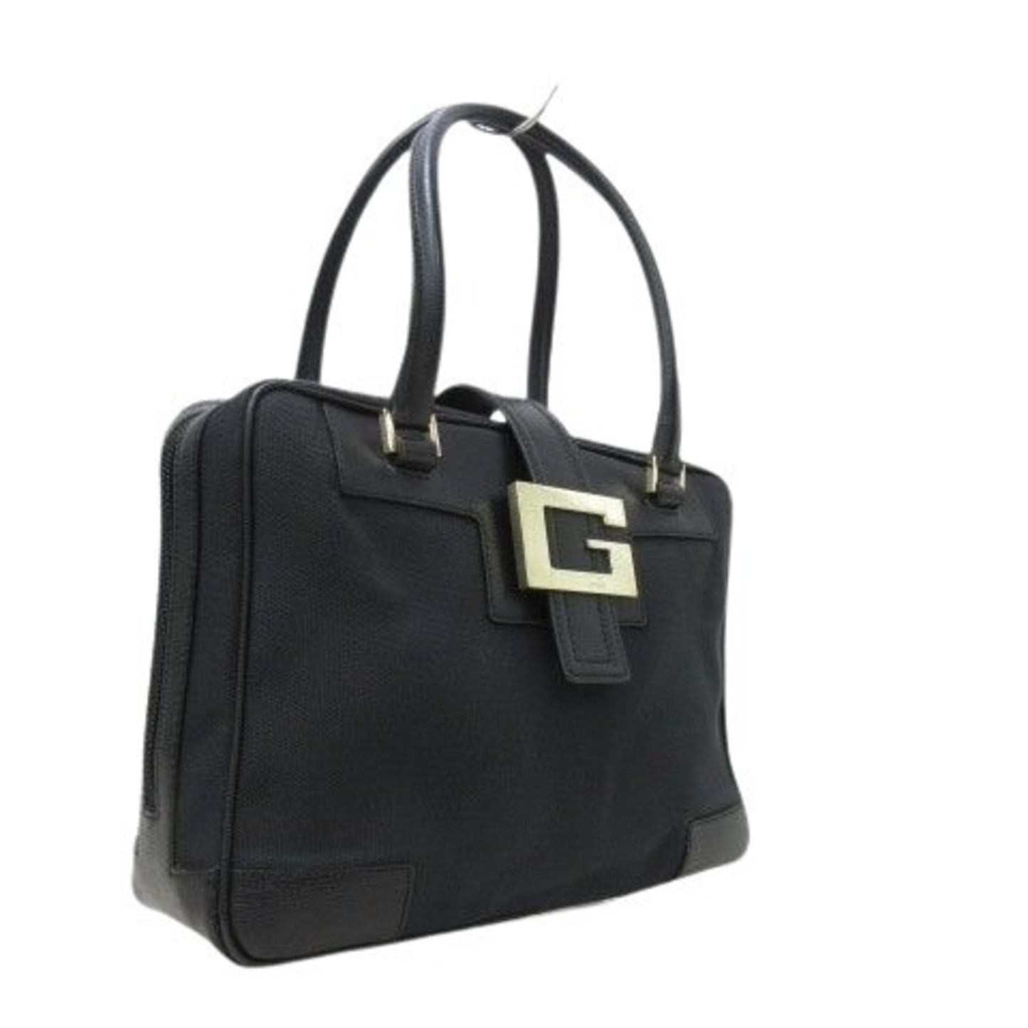 Gucci Gucci Handbag G 001-5155 Black Canvas X Leather
