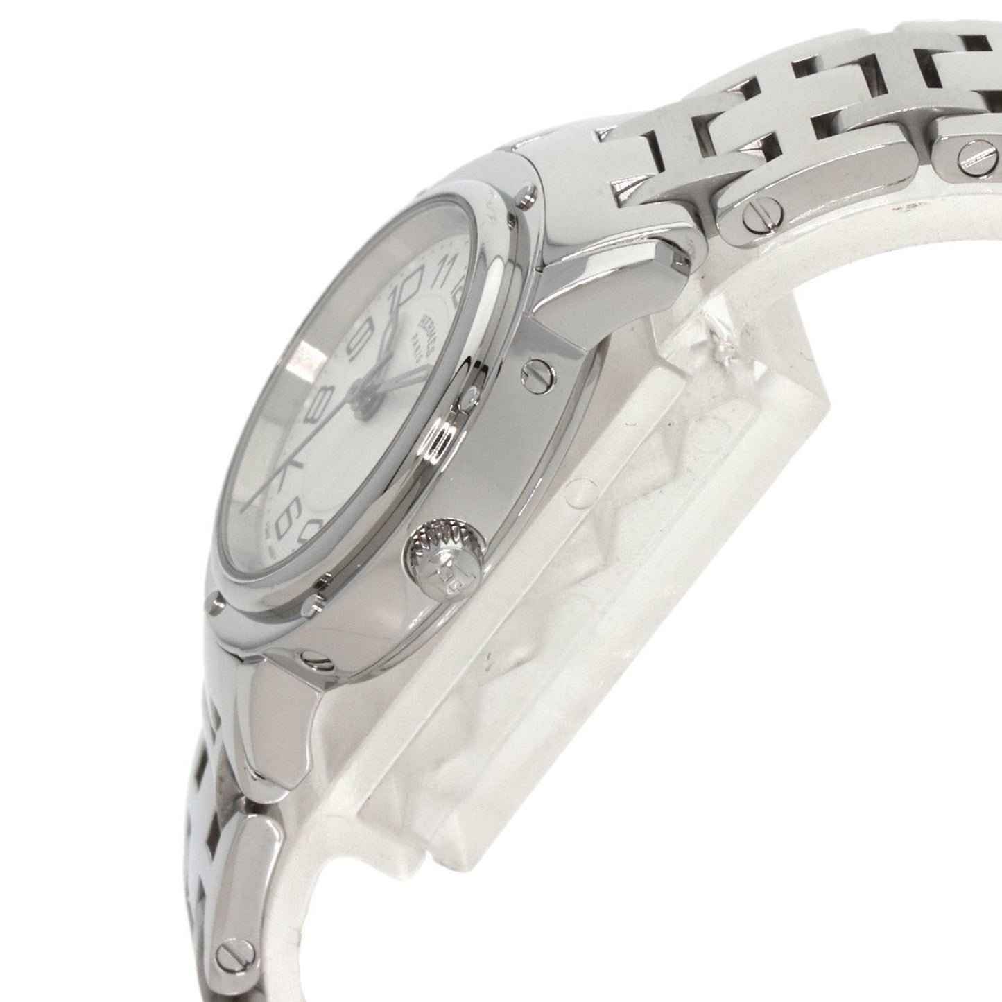 Hermes Cp1.210 Clipper Classic Watch Stainless