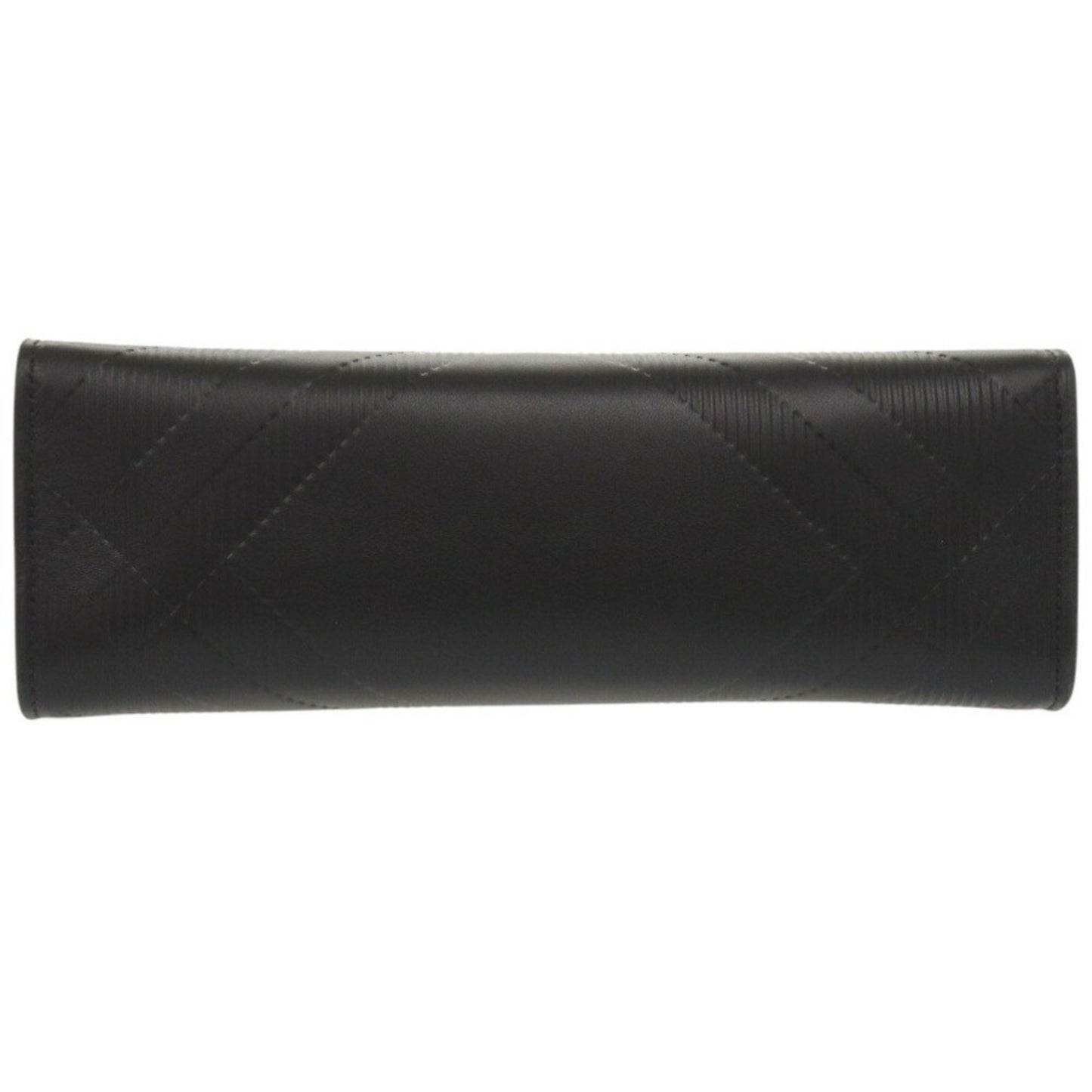 Unused Burberry Leather Black Pouch Clutch Bag 1093Burberry